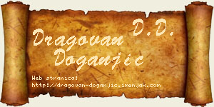 Dragovan Doganjić vizit kartica